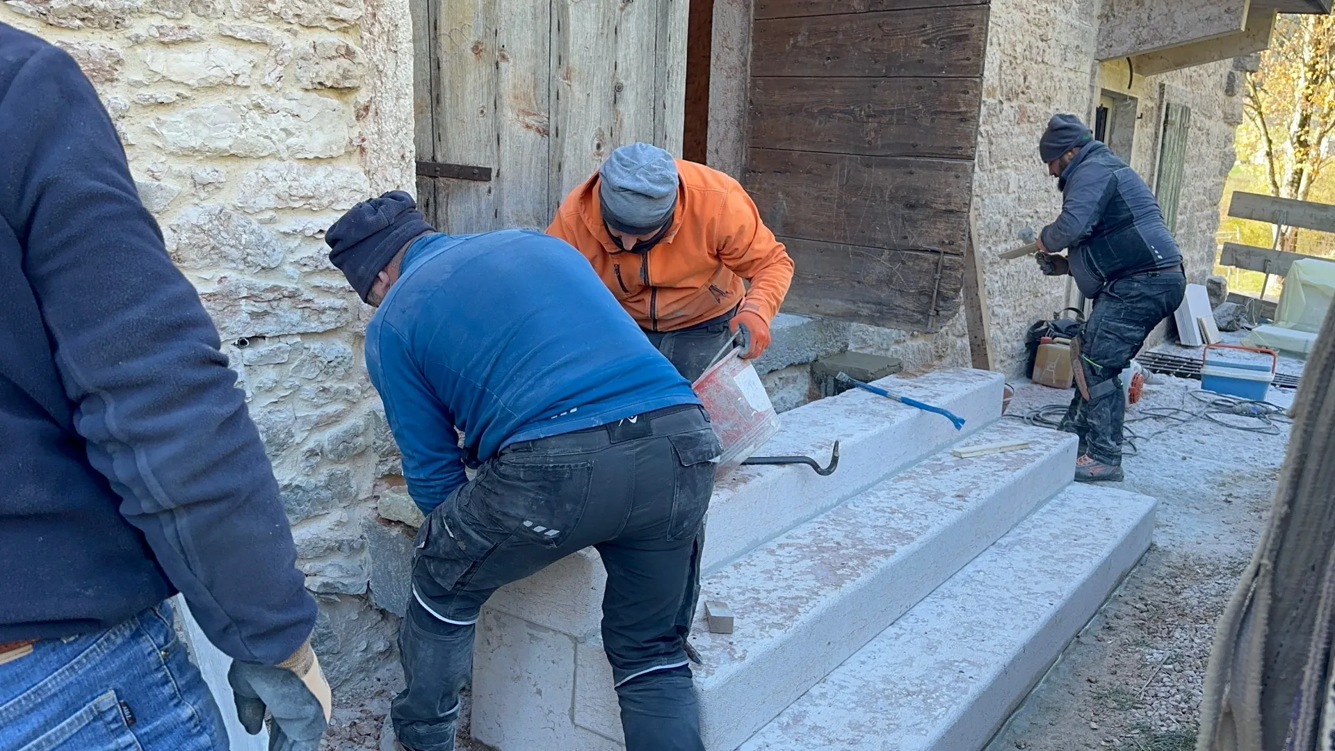 Installazione gradini